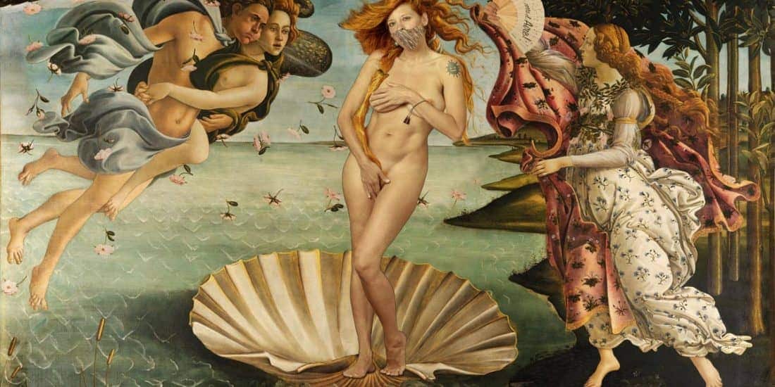 Botticelli La Nascita Di Venere 2.0 by Pere Colom