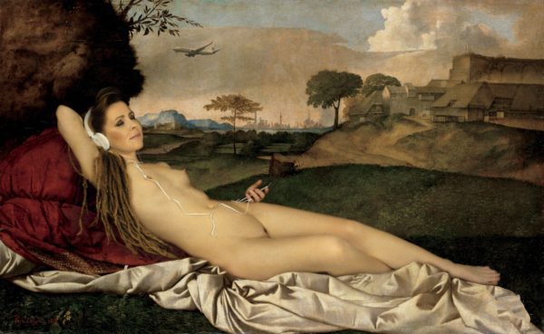 Giorgione Venus adormida 2.0 per Pere Colom